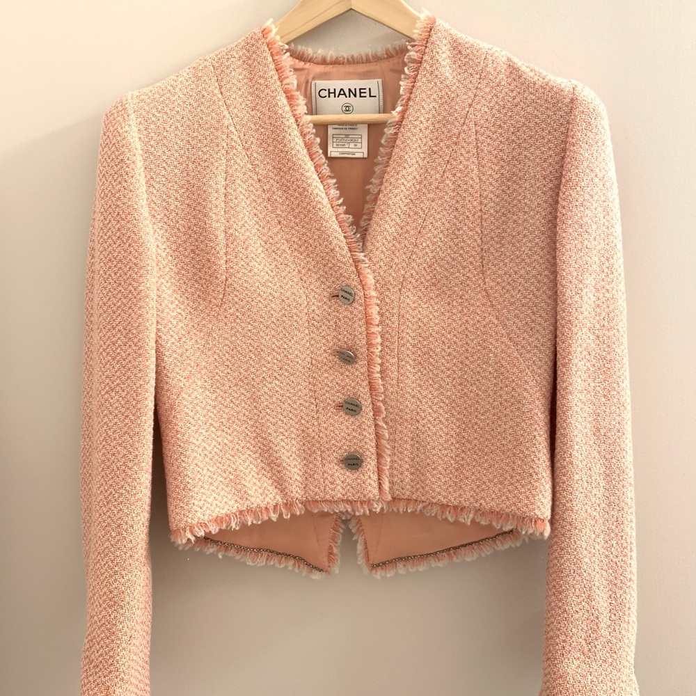 Chanel pink jacket